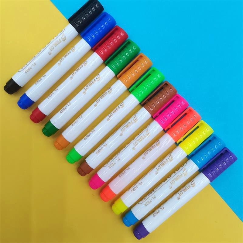 FENLOT children water color floating pen wholesale water erasable marker 12 color marker painting teaching whiteboard pen thumbnail