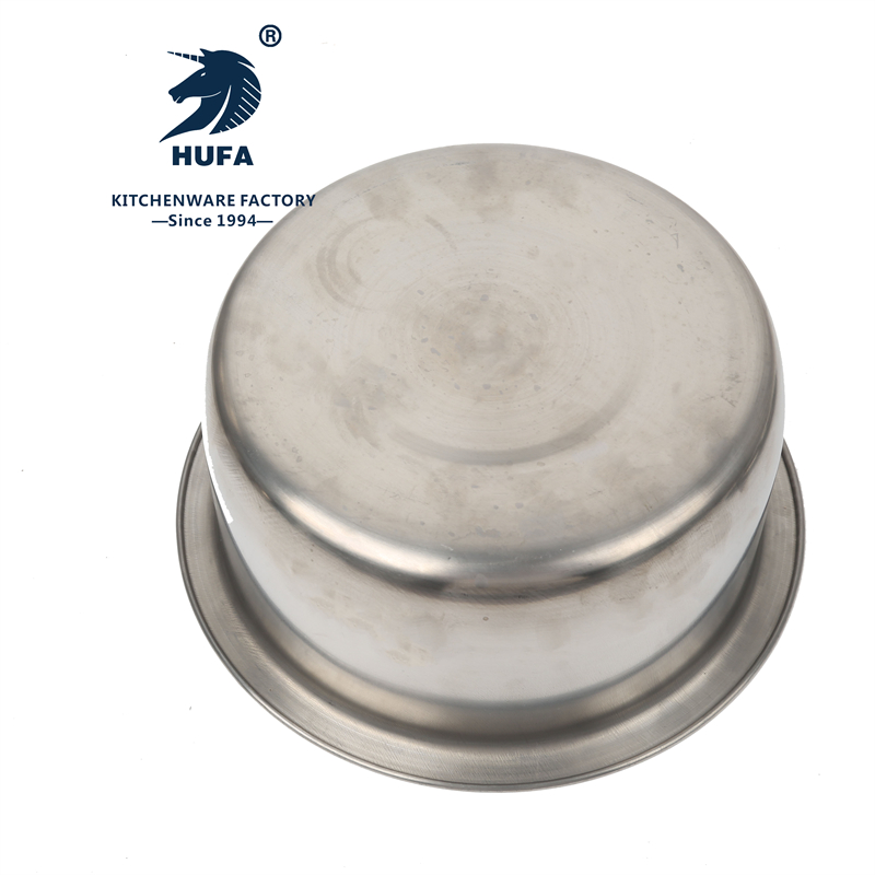 Stainless steel cooking pot with steel lid five piece cooking pot with stainless steel cooking pot with metal cooking pot with metal cooking pot kitchen utensils soup pot with lid Thai cooking pot Item Picture