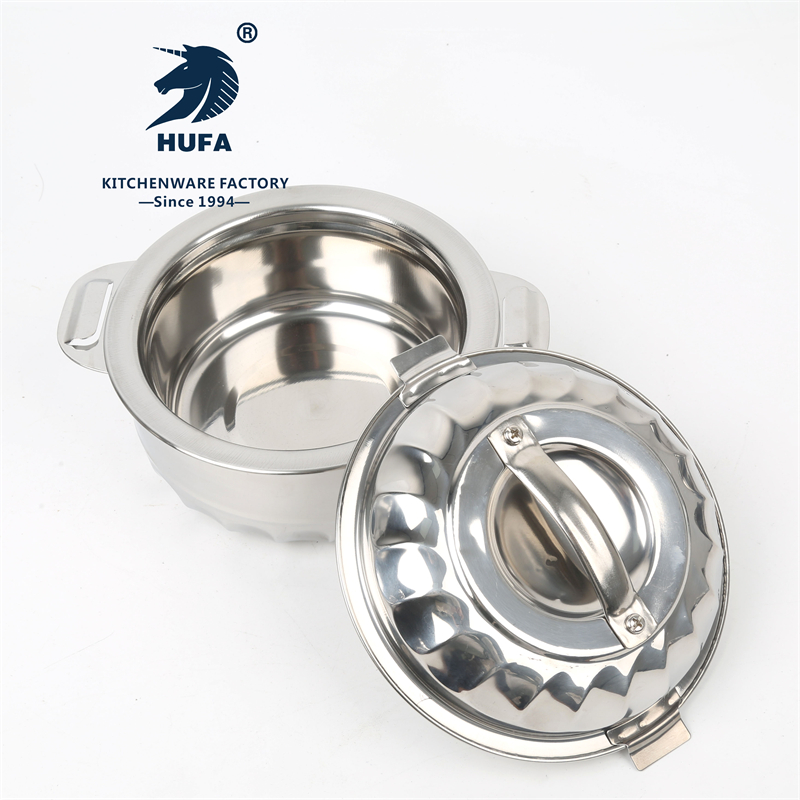All steel orchid preservation pot with magnetic stainless steel preservation pot all steel flower double ears preservation pot double preservation pot preservation cooking pot kitchen products export Application Scenario
