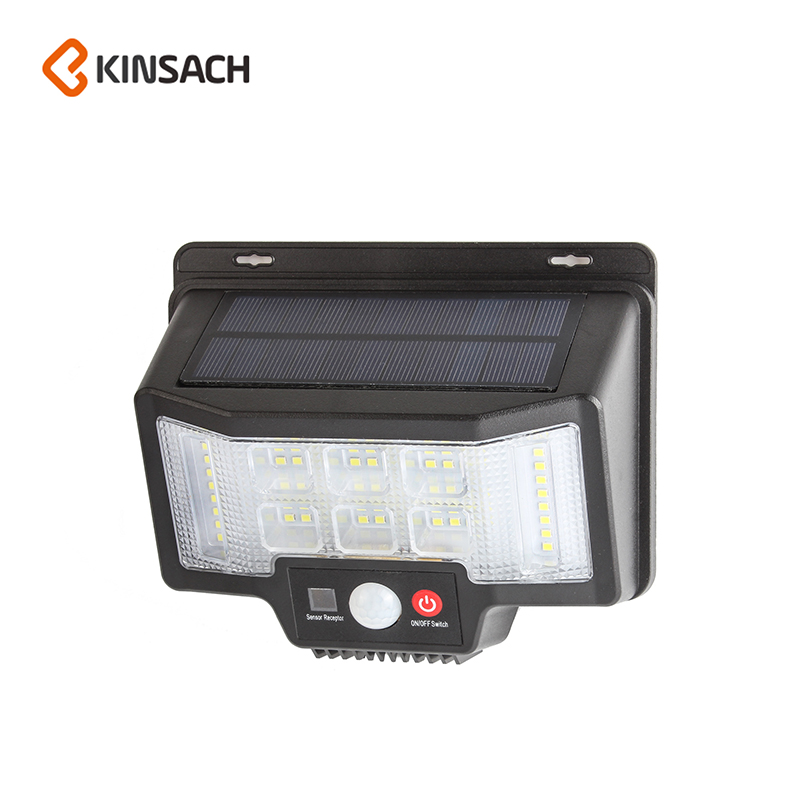 Outdoor human sensing LED wall light RGB color atmosphere light Solar patch external wall courtyard light LED street light