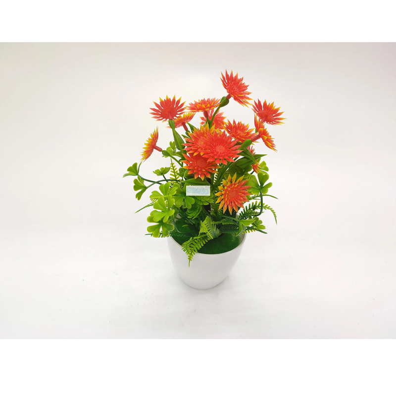 HUAHUA Simulation Flower Five Fingers Plum Blossom Sun Chrysanthemum Ornament