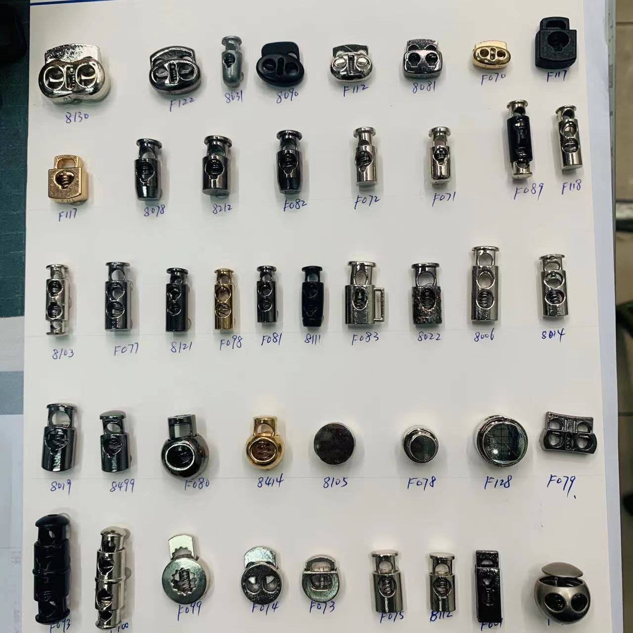Wholesale spot zinc alloy spring buckle press adjustment rope buckle pig nose buckle thread buckle pocket strap buckle wholesale thumbnail