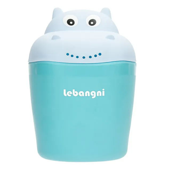 Hippo shaped baby shampoo cup Shampoo cup baby bath gourd thumbnail