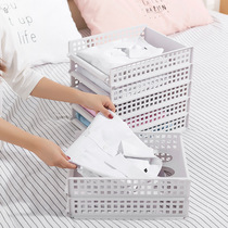 Wardrobe storage basket large