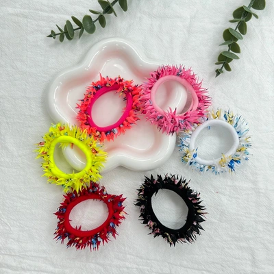 2022 New Maomao personality hair string and hair ring thumbnail