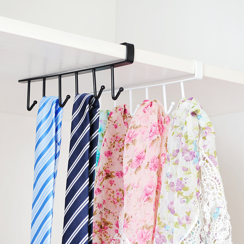 Seamless hooks for wrought iron cabinets