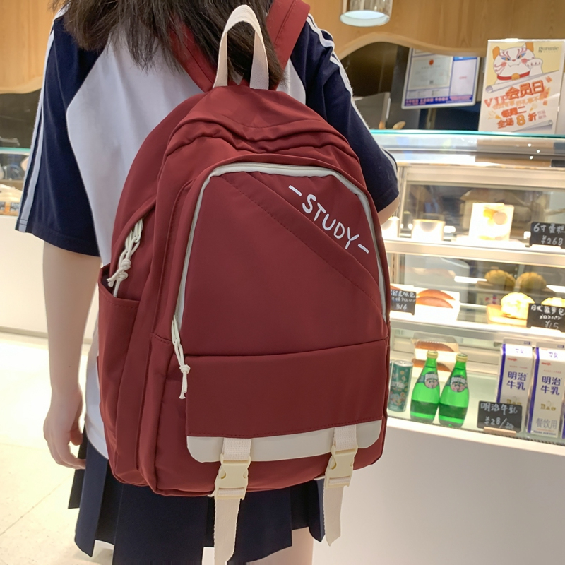 Backpack Nylon cloth Backpack INS trend Backpack SchoolBags Large quantity discount Wholesale customization welcome consulting, ordering! thumbnail