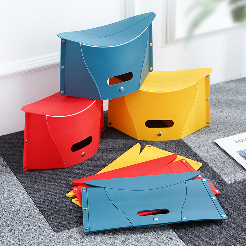 Folding stool Portable plastic stool
