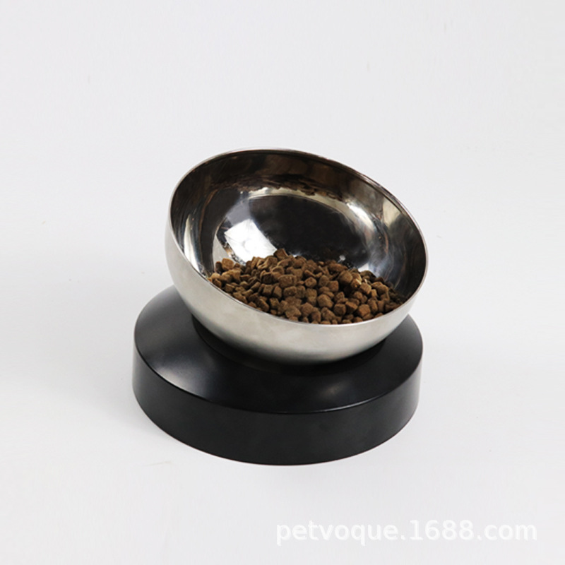 Xiaoyi Future Cat Bowl, adjustable bowl, single bowl for drinking, pet supplies, slanted stainless steel cat and dog food bowl Application Scenario