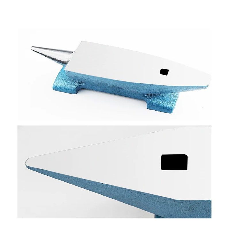 cast iron anvil colors black and blue 610005