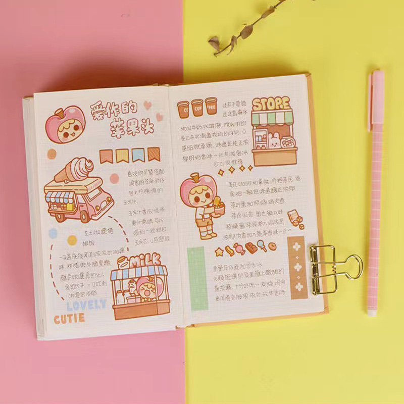 16-72250 Apple series and paper ledger stickers Item Picture