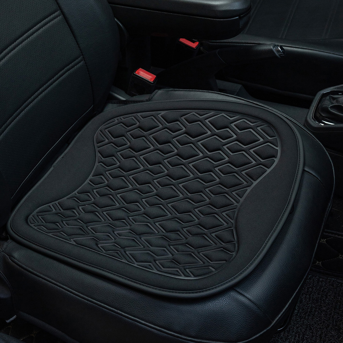Car seat cushion summer cool cushion ice silk seat cover car cushion four seasons universal summer breathable small waist mat seat cushion monolithic QW34 car decoration thumbnail