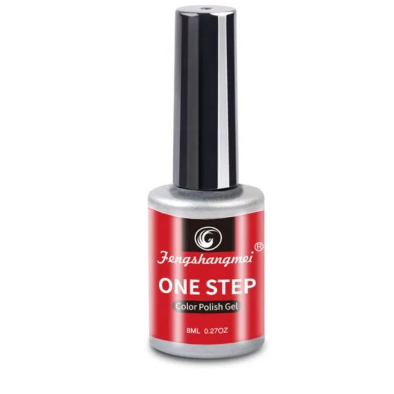 Fashion Beauty's best-selling series: 8ML bottle detachable one-step nail polish glue without sealing layer base glue, exclusively for export Item Picture