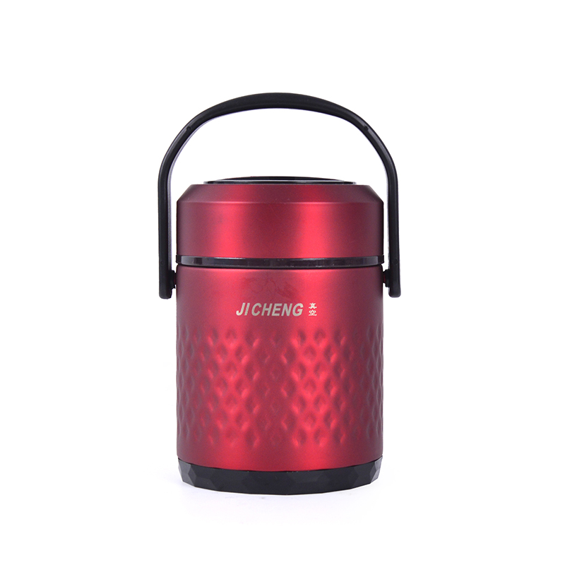 ZHENLONG Stainless Steel Insulated Pot Double Wall Vacuum Insulated Thermos Hot Food Flask Lunch Box  thumbnail
