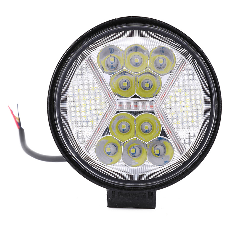 YOUKA SUV Truck Headlights Long Range LED Round Work Lights