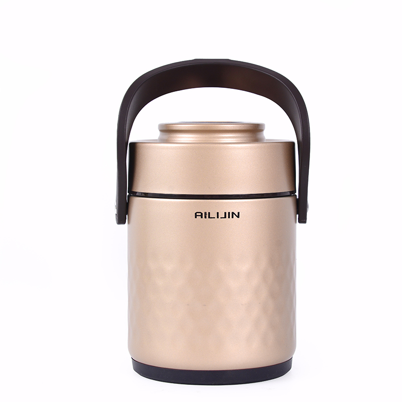 ZHENLONG Stainless Steel Wide Mouth Airtight Soup Thermal Food Jar Stewing Pot With Handle thumbnail