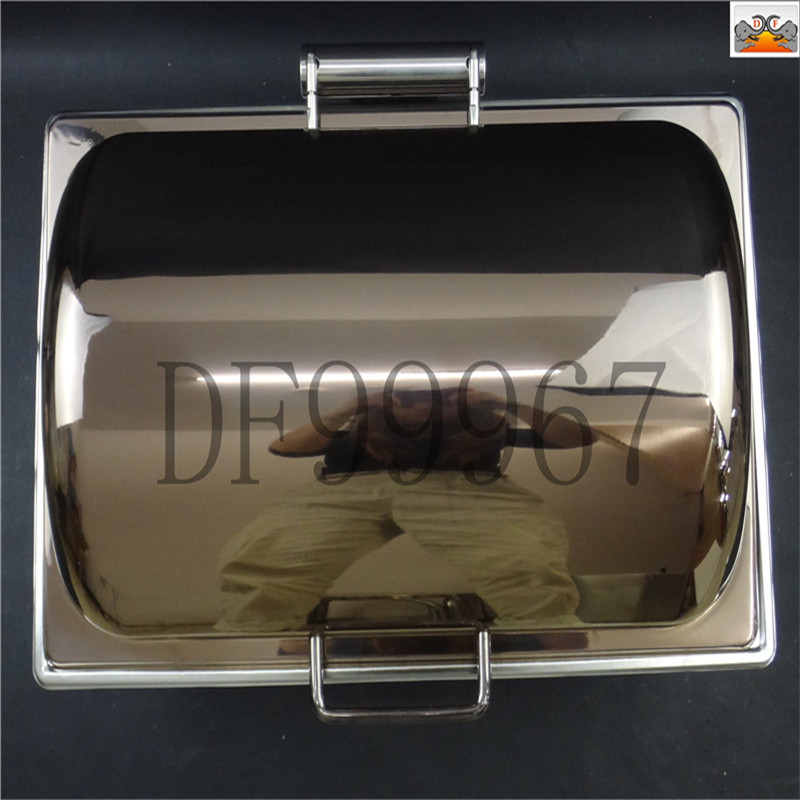 DF99967酒店自助餐炉不锈钢可视布菲炉翻盖商用酒精电加热餐厅早餐炉DF TRADING HOUSE详情4