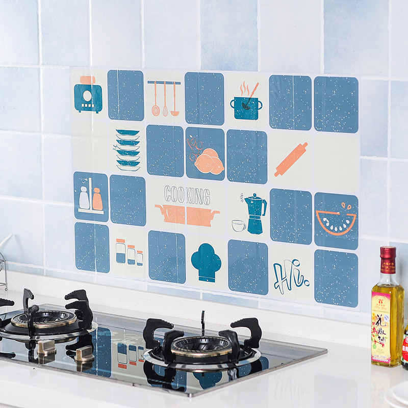 Self-adhesive high temperature and oil proof sticker