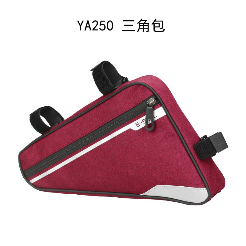 YA250 bicycle triangle bag, front beam bag, quick-release mountain bike front bag, riding frame bag, saddle bag, upper tube bag Application Scenario
