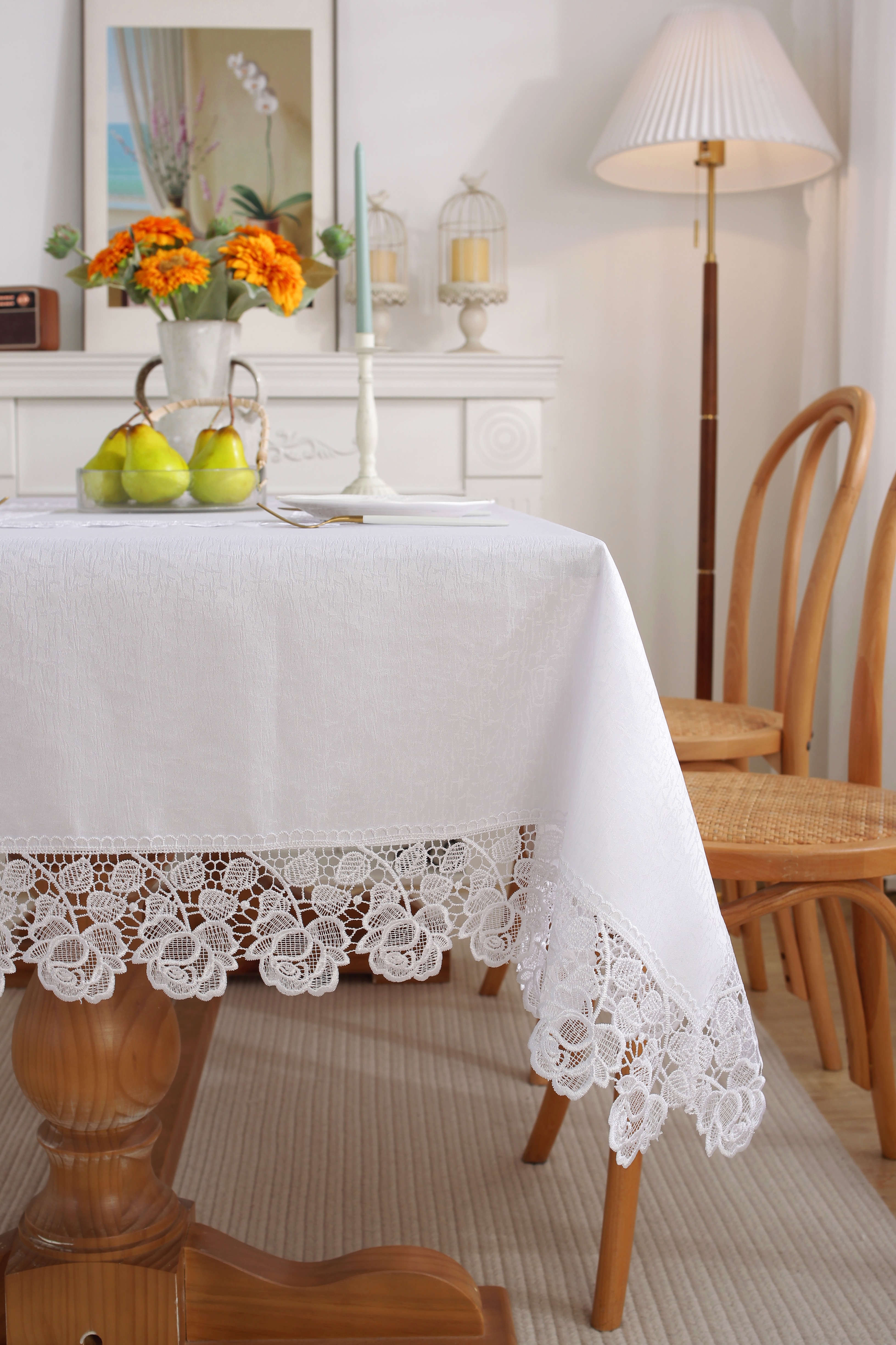 Jacquard Tablecloth details Picture