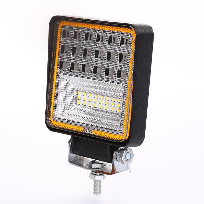 YOUKA Automobile Engineering Vehicle Truck Forklift 42 LED Work Headlight 126W thumbnail