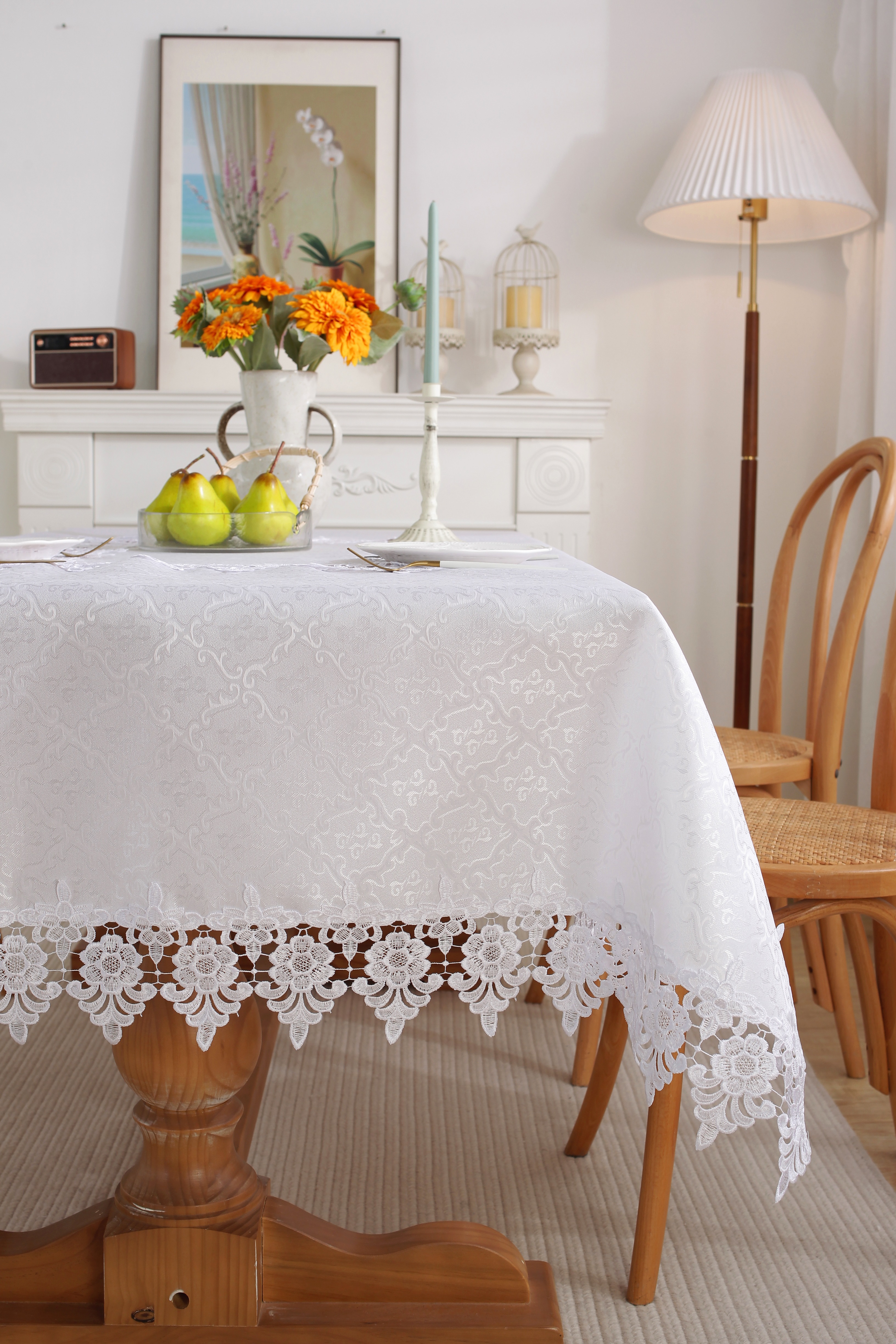 Fancy New Tablecloths Specification drawing