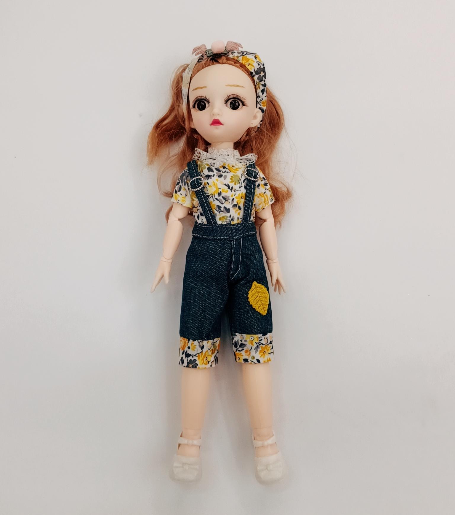 精致好看芭妮比娃娃仿真婚纱裙唯美可爱小礼品玩具关节娃娃详情11