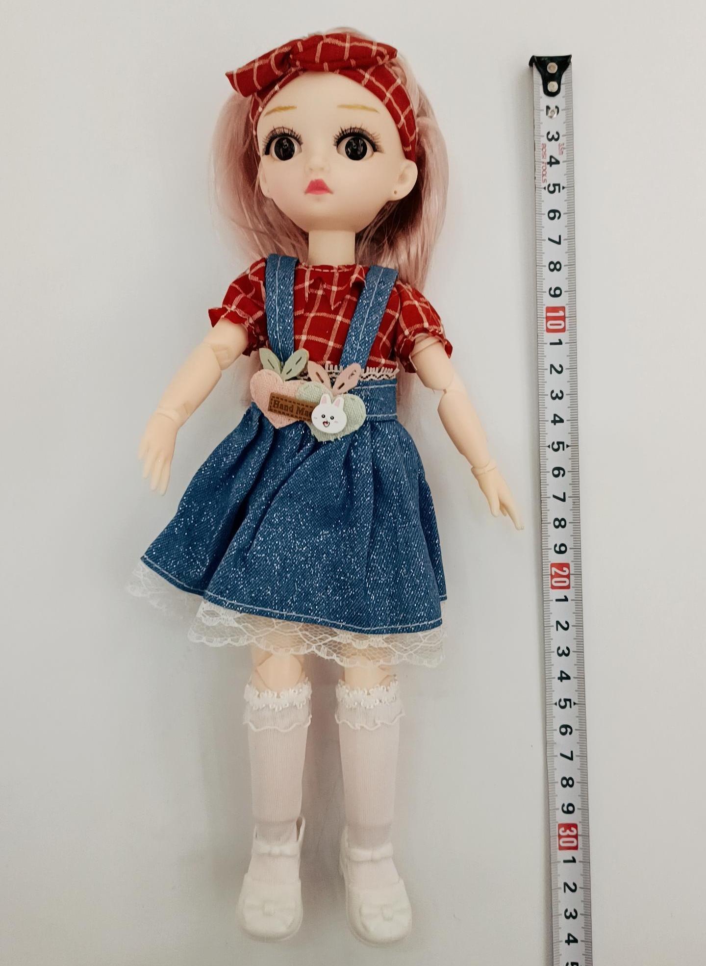 精致好看芭妮比娃娃仿真婚纱裙唯美可爱小礼品玩具关节娃娃详情3