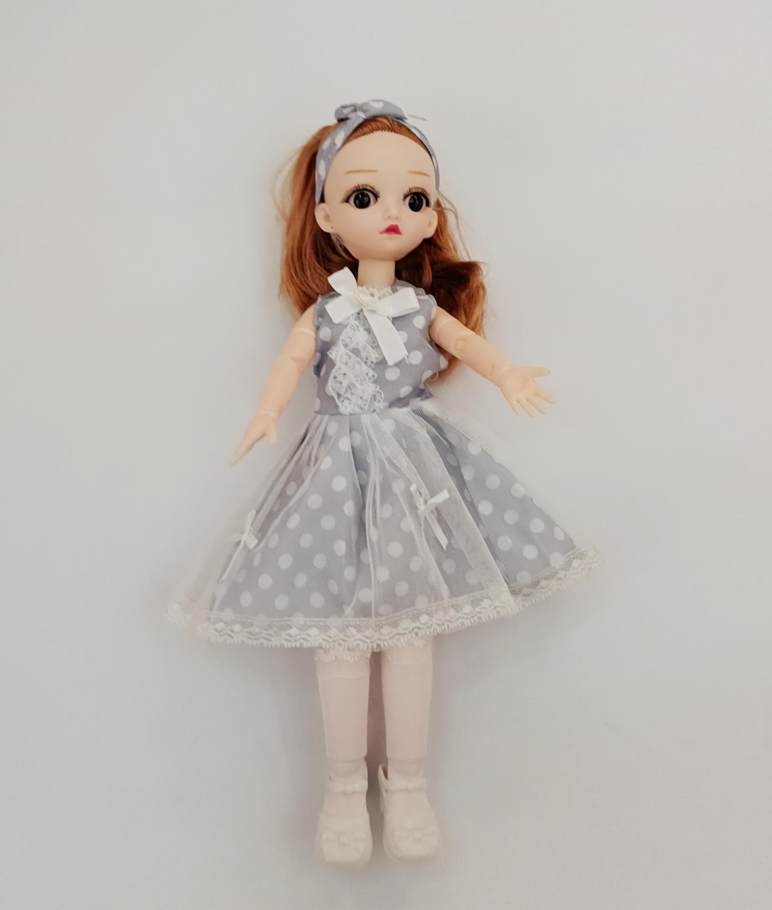 精致好看芭妮比娃娃仿真婚纱裙唯美可爱小礼品玩具关节娃娃详情8