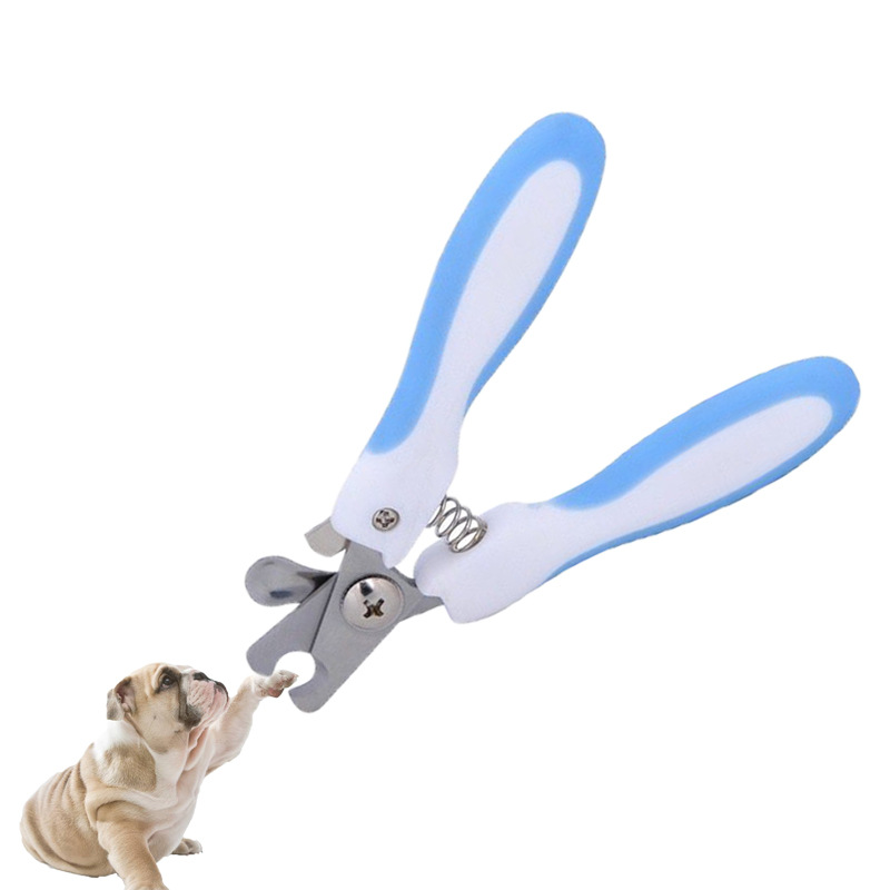 Pet nail clipper set, stainless steel nail clippers for cats and dogs, Teddy and golden retriever trimming and grooming pic 7