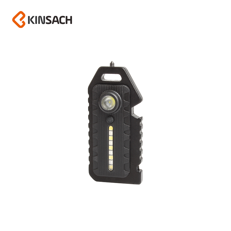 Cross-border bestseller: Ultra-small mini LED light-up flashlight keychain light, strong light, ultra-light and portable