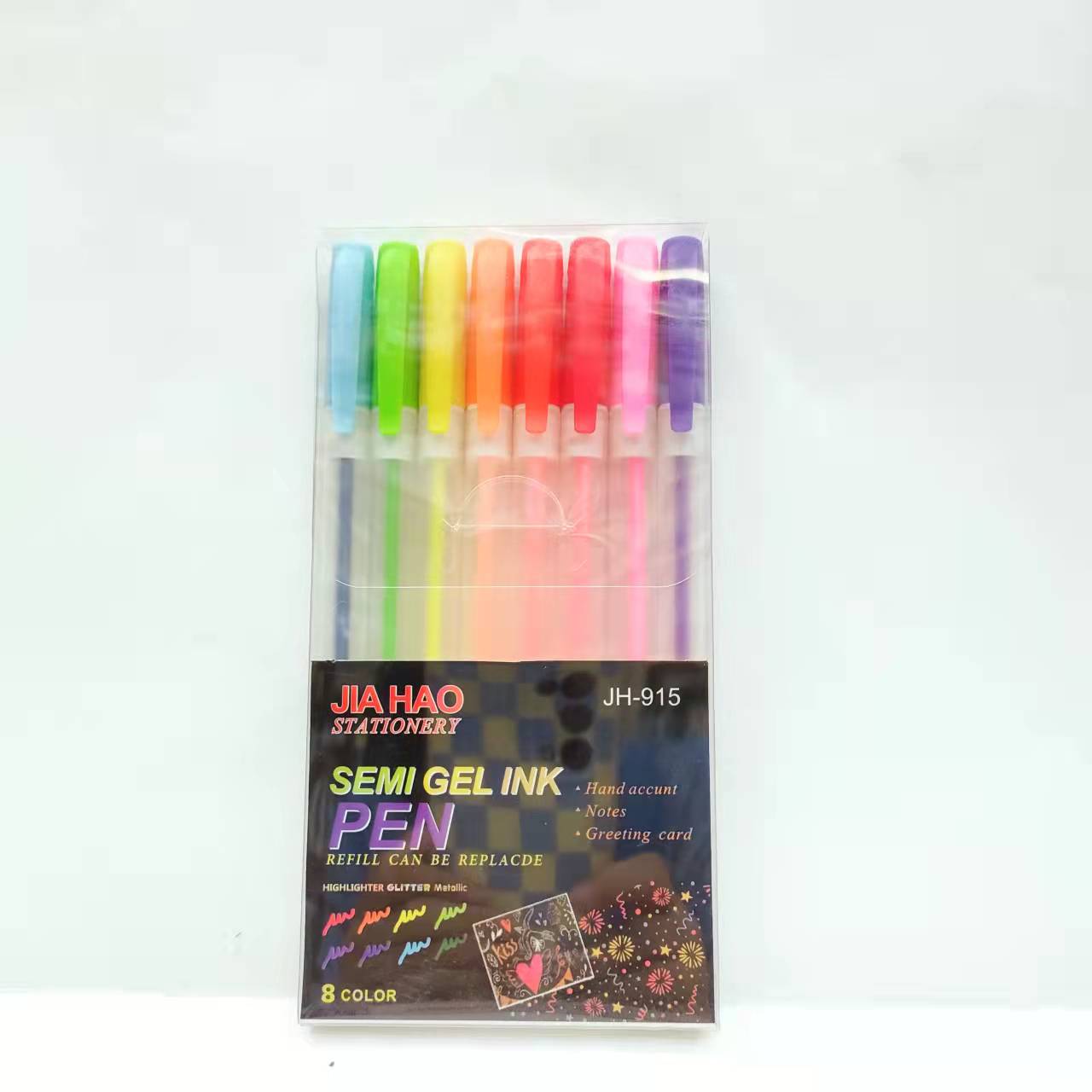 PET colored glittering metal highlighters for children, diy Golden Star Sparkling graffiti drawing, student key marking pens pic 22