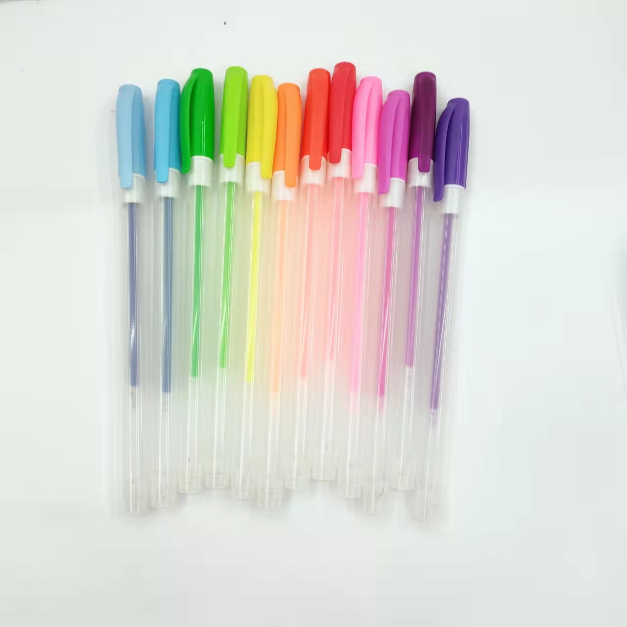 Colorful glittering metal highlighters, children's diy doodling and painting, student key marking pens, PVC Application Scenario