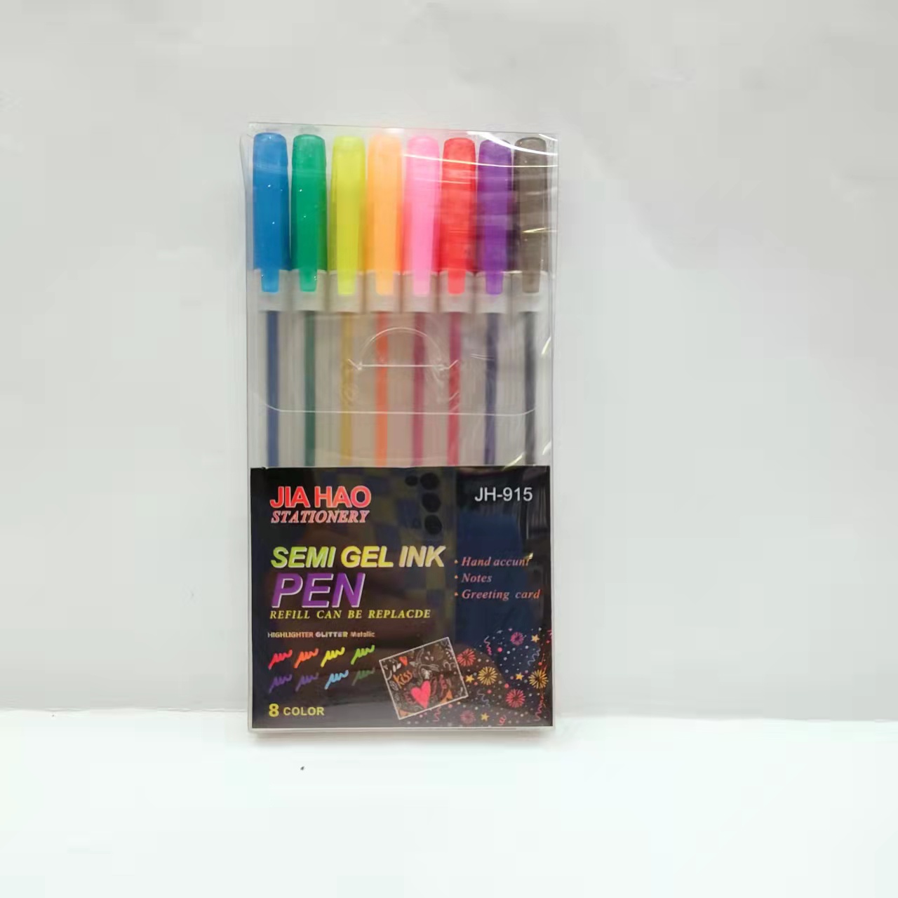 PET colored glittering metal highlighters for children, diy Golden Star Sparkling graffiti drawing, student key marking pens pic 16