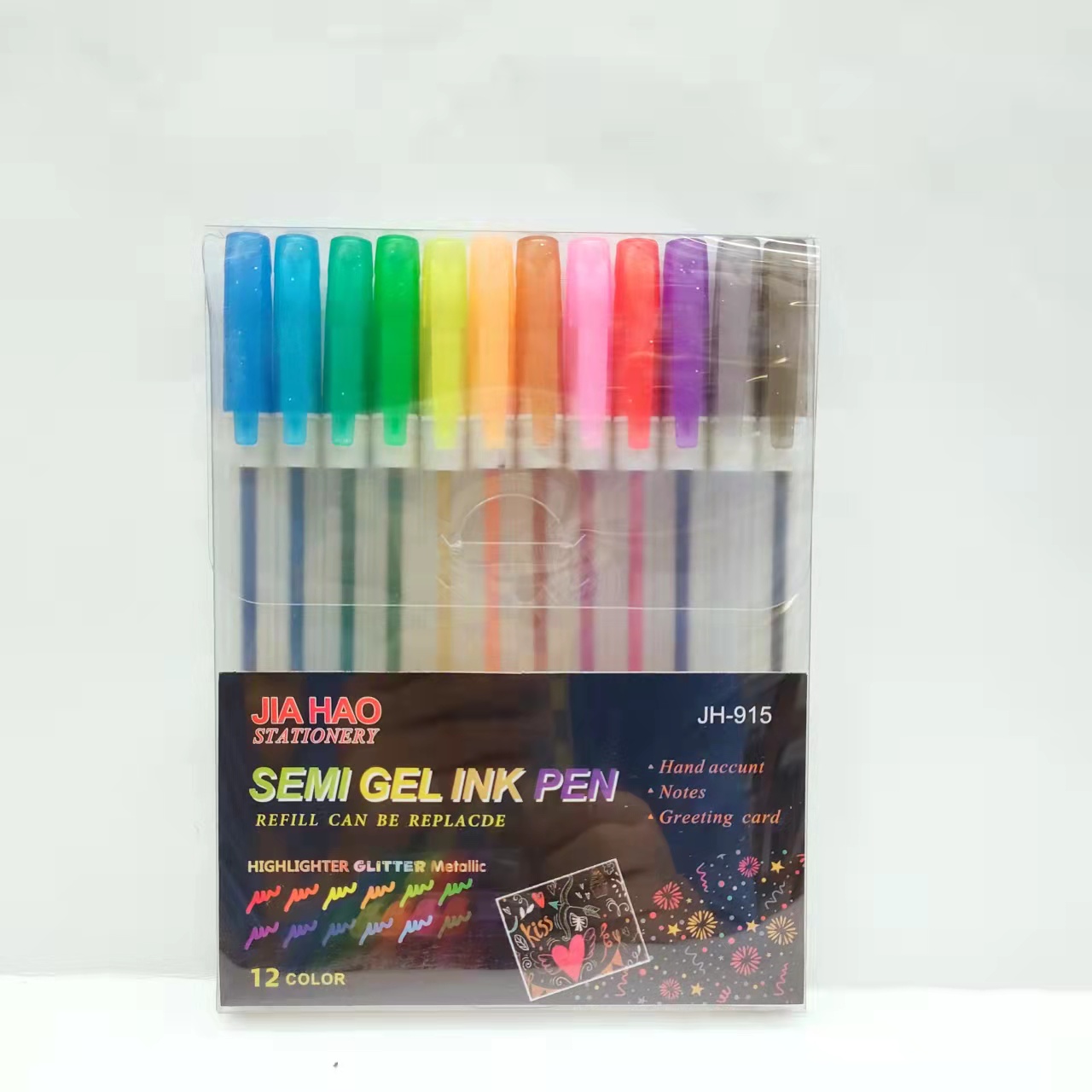 PET colored glittering metal highlighters for children, diy Golden Star Sparkling graffiti drawing, student key marking pens pic 15