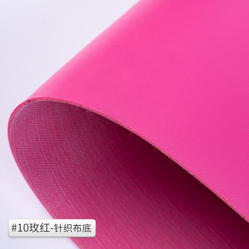 箱包工艺品等1.4皮带革针织底加厚皮料鞋材可定制款PVC人造革批发详情2