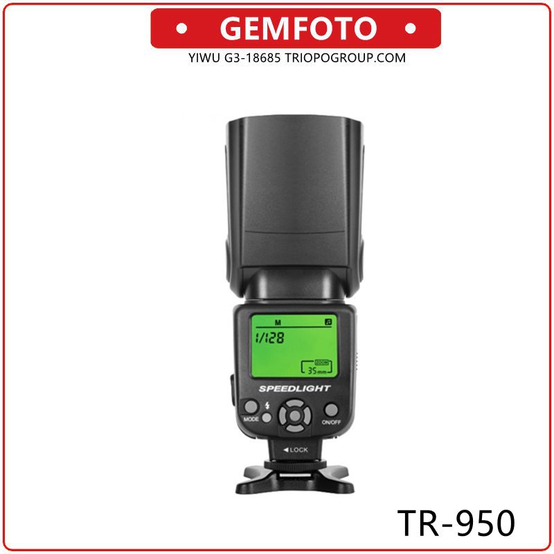 GEMFOTO TR-950 TRIOPO speed flash light camera lighting photography thumbnail