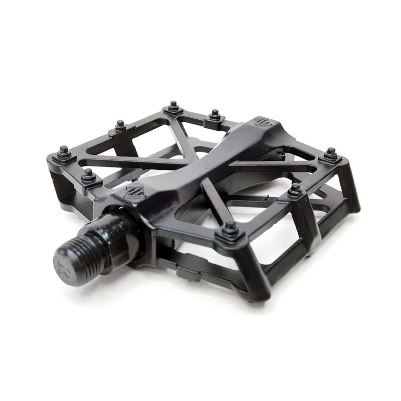 221219 Bicycle pedals, double-perrin bearing pedals, aluminum alloy pedals, bicycle pedals, mountain bikes with nails and anti-slip pedals Specification image