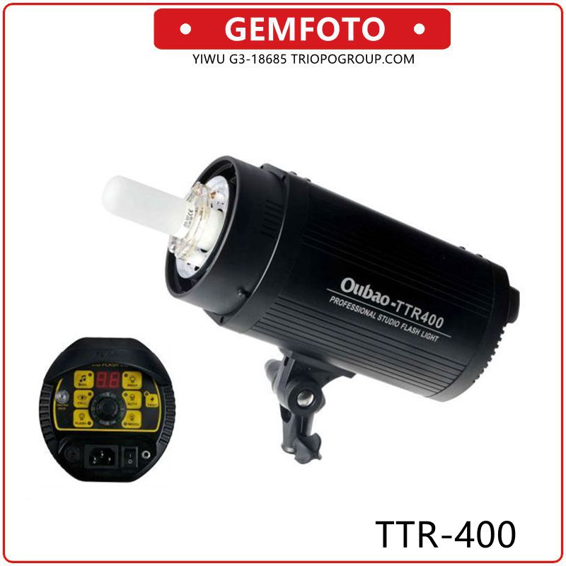 GEMFOTO TTR-400 studio flash light Oubao camera photography