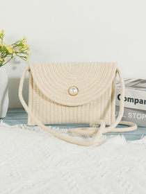 Simple hand - woven straw resort flip - over 15 Fu Coconut