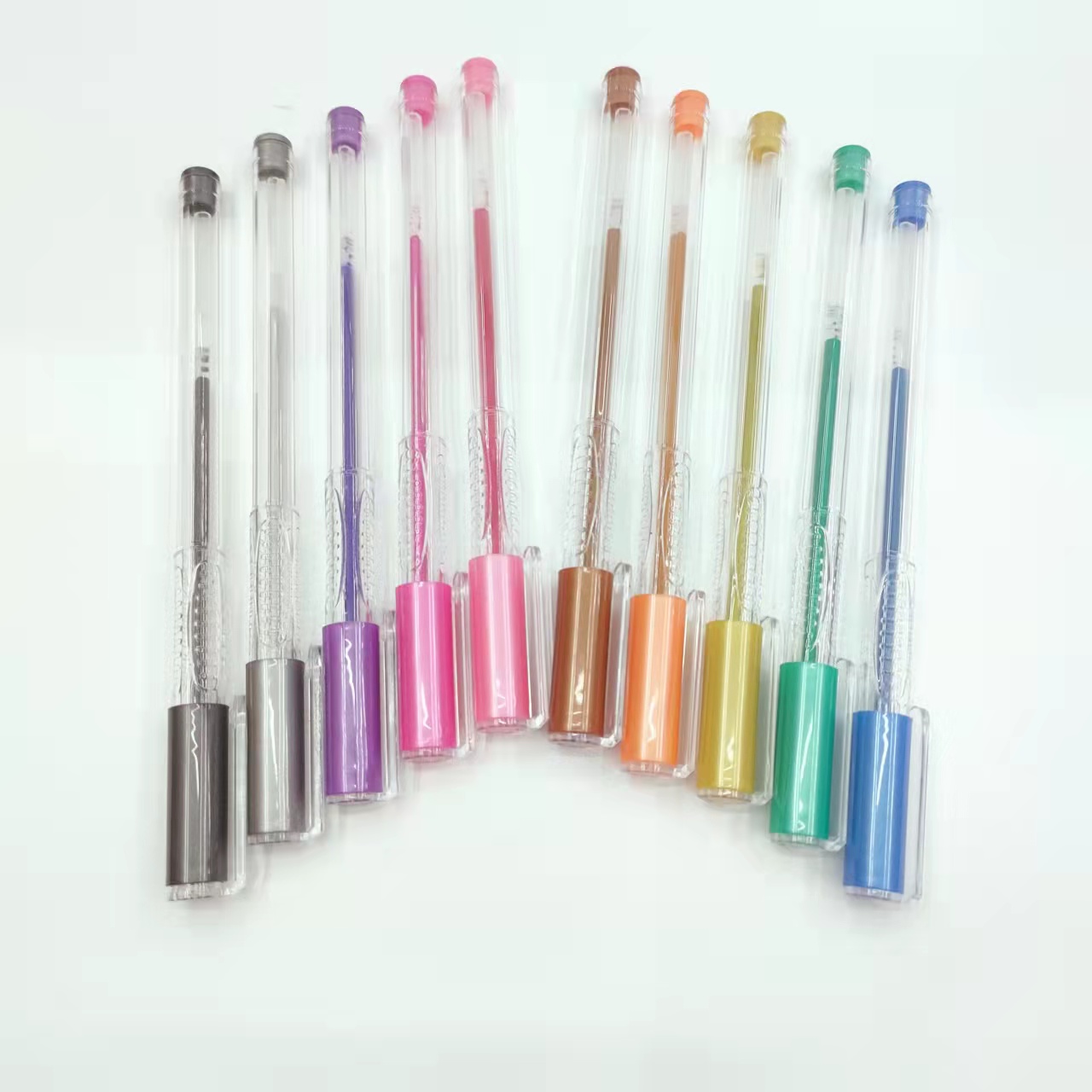 Colorful glittering metal highlighters for children, diy Golden Star Sparkling graffiti drawing, student key marking pen Item Picture