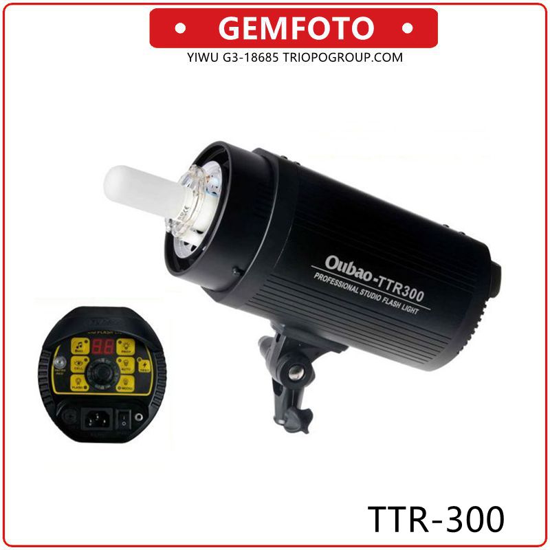 GEMFOTO TTR-300 studio flash light Oubao camera photography