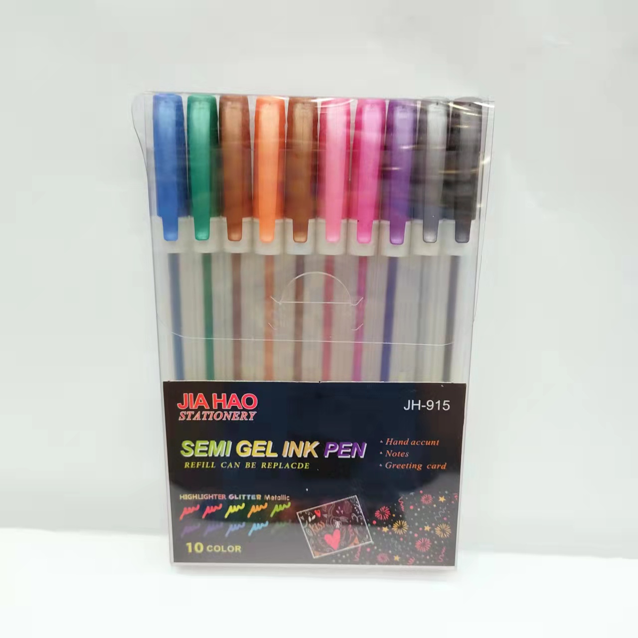 PET colored glittering metal highlighters for children, diy Golden Star Sparkling graffiti drawing, student key marking pens pic 6
