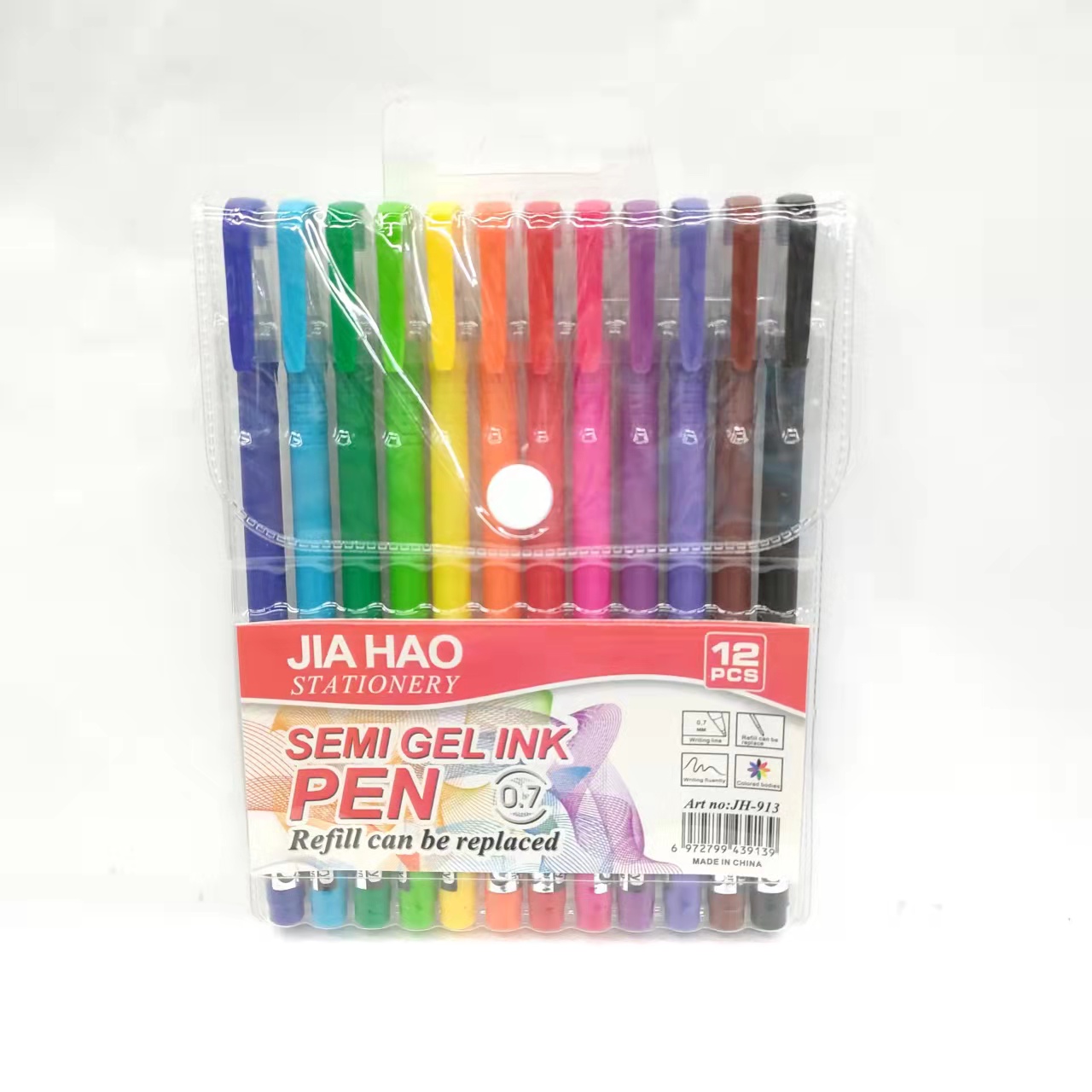 Colorful creative ballpoint pens, office pens, school supplies, stationery Item Picture