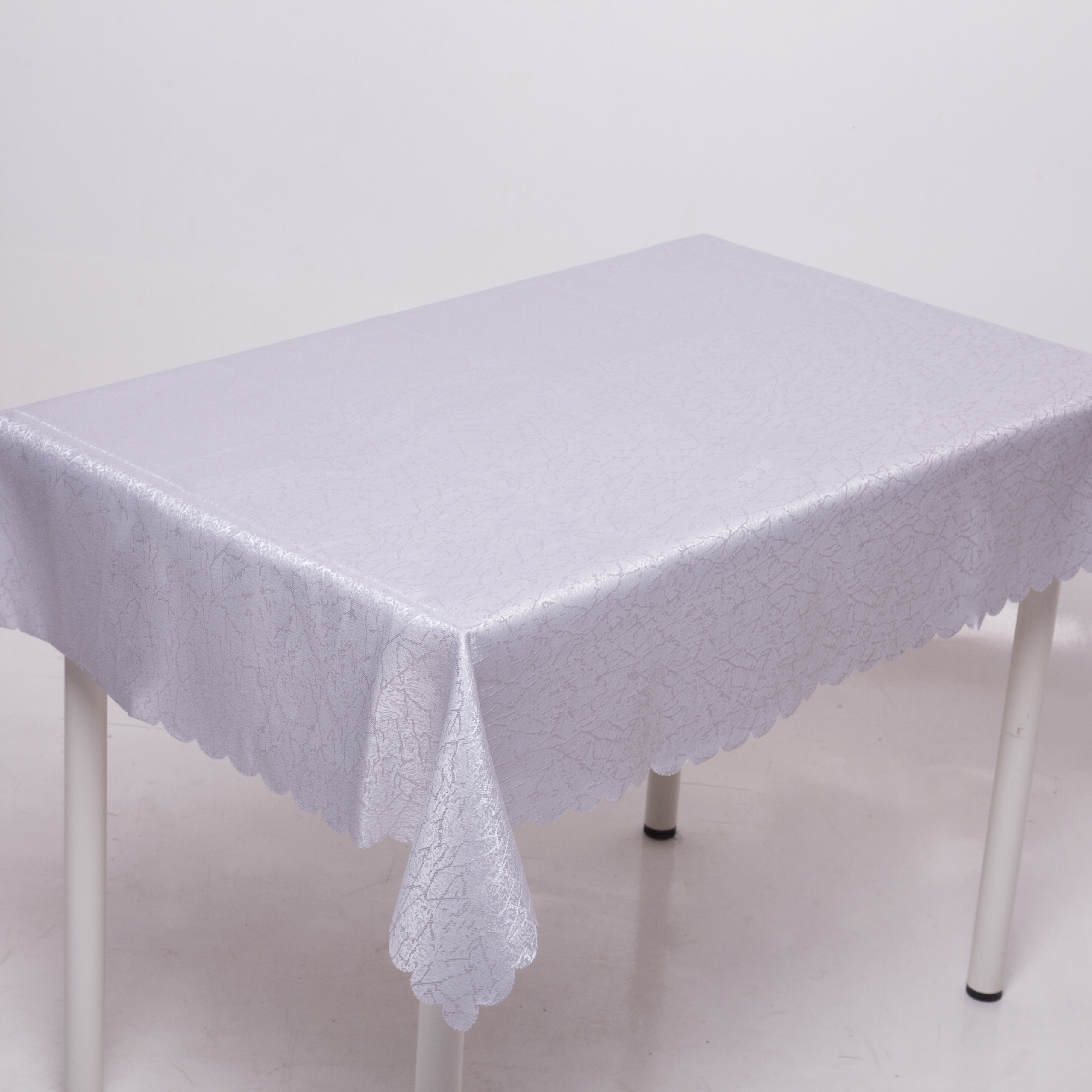 Big Round Wedding Hotel Table Cloth, Restaurant Home Rectangular Fabric Tablecloth thumbnail