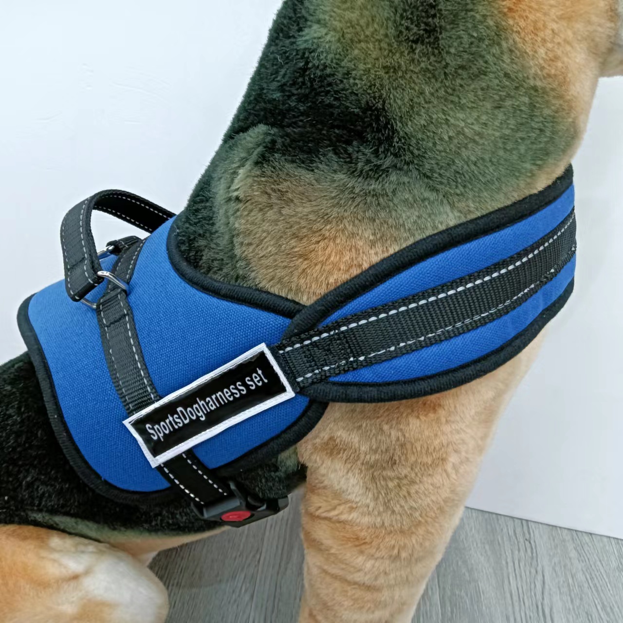 Cross-Border Hot Pet Chest Strap Leash Explosion-Proof Dog Leash Leash Chest Strap Protector Reflective Chest Back details Picture