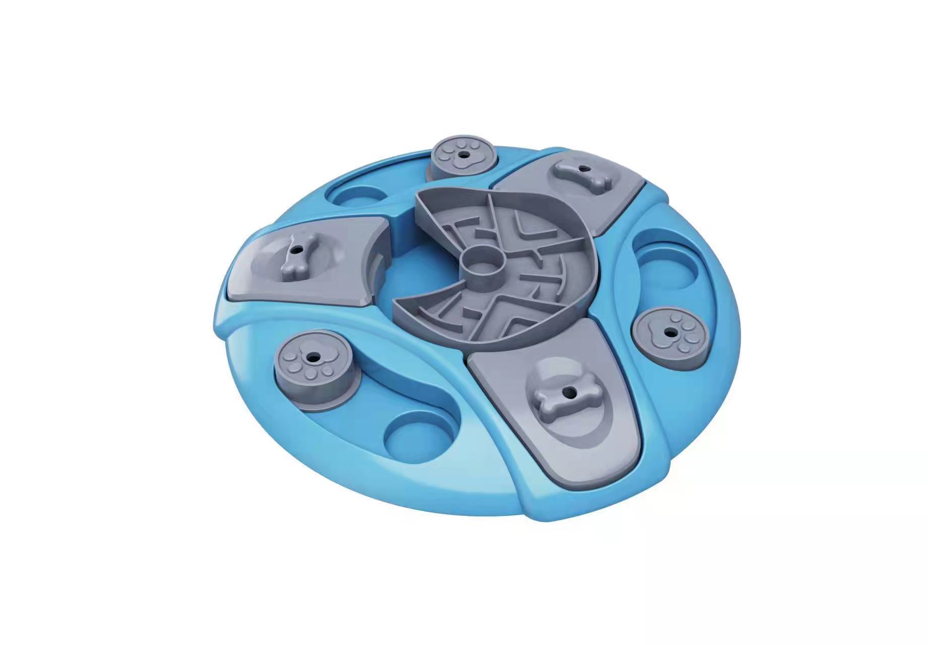 Amazon's new dog licking bowl slow food toy, dog boredom training disc pet toy supplies