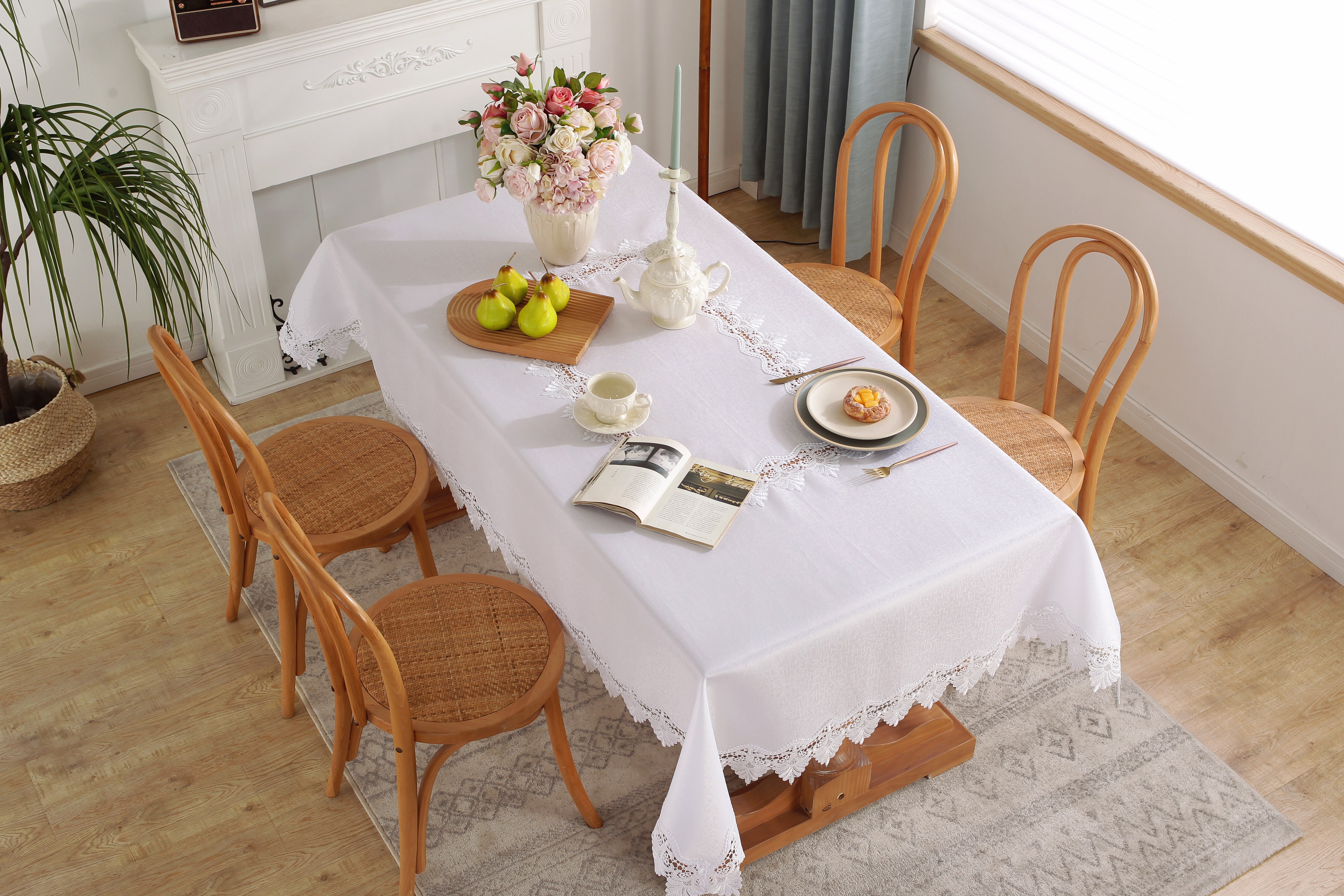 Lace Jacquard Tablecloth Series