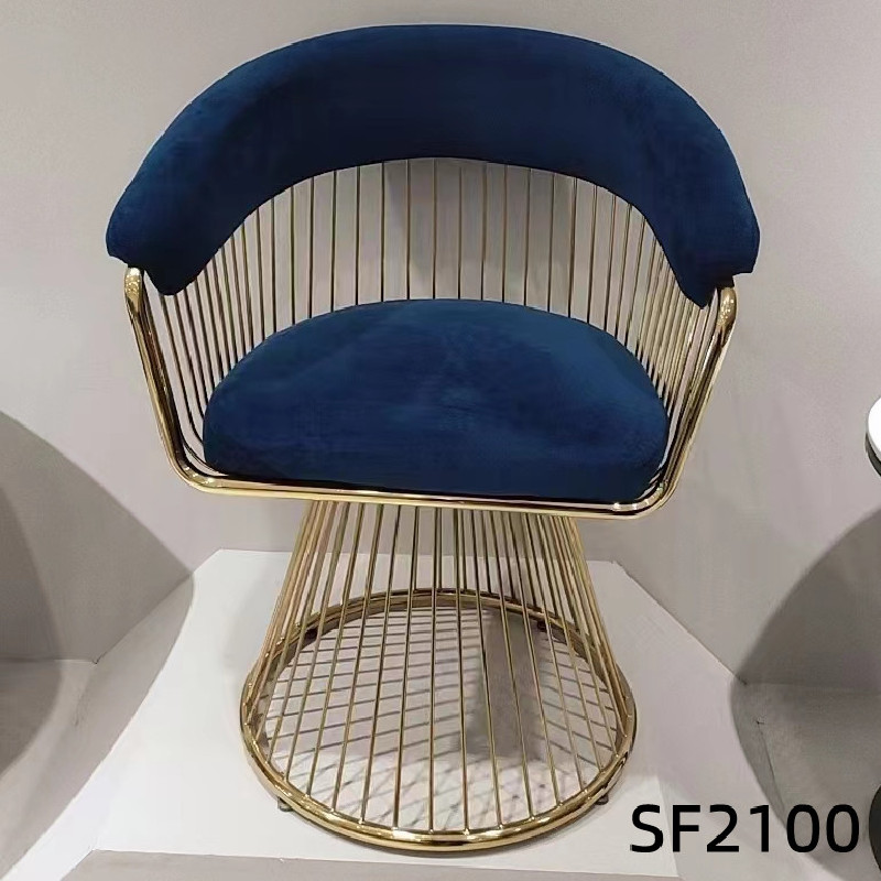 吕字家具-轻奢餐椅家用北欧铁艺靠背椅现代简约高端设计师意式久坐舒适椅子详情4