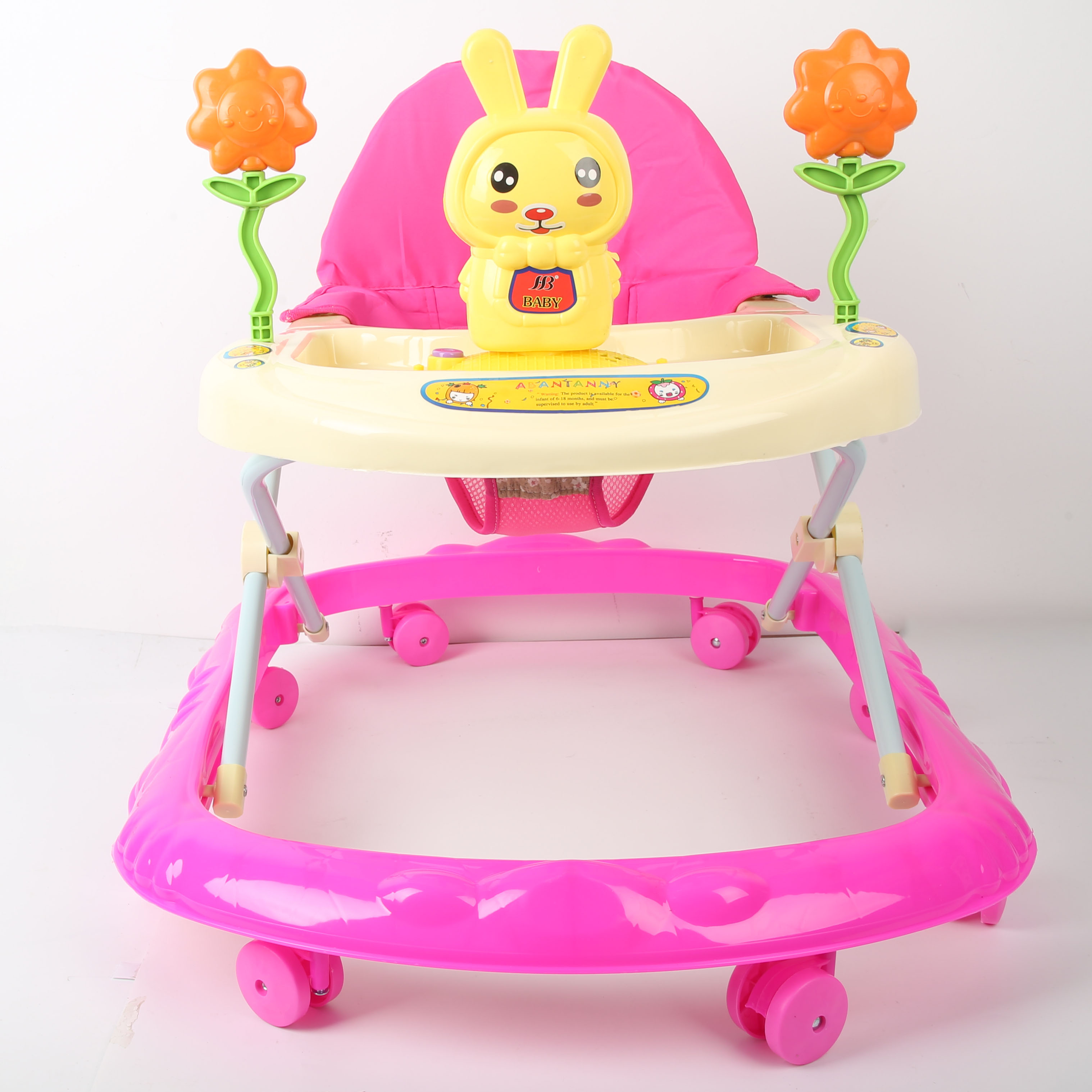 Baby walker anti-O-leg baby multi-function anti-rollover baby can sit and push to learn driving starting car baby car to learn driving lovely Item Picture